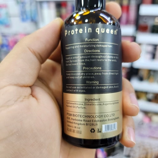 روغن آرگان پروتئین کووین 100 میل پروتئین های مغذی پروتئین ها به استحکام مو کمک و ضد موخوره و نرم کننده فاقد چربی اضافی