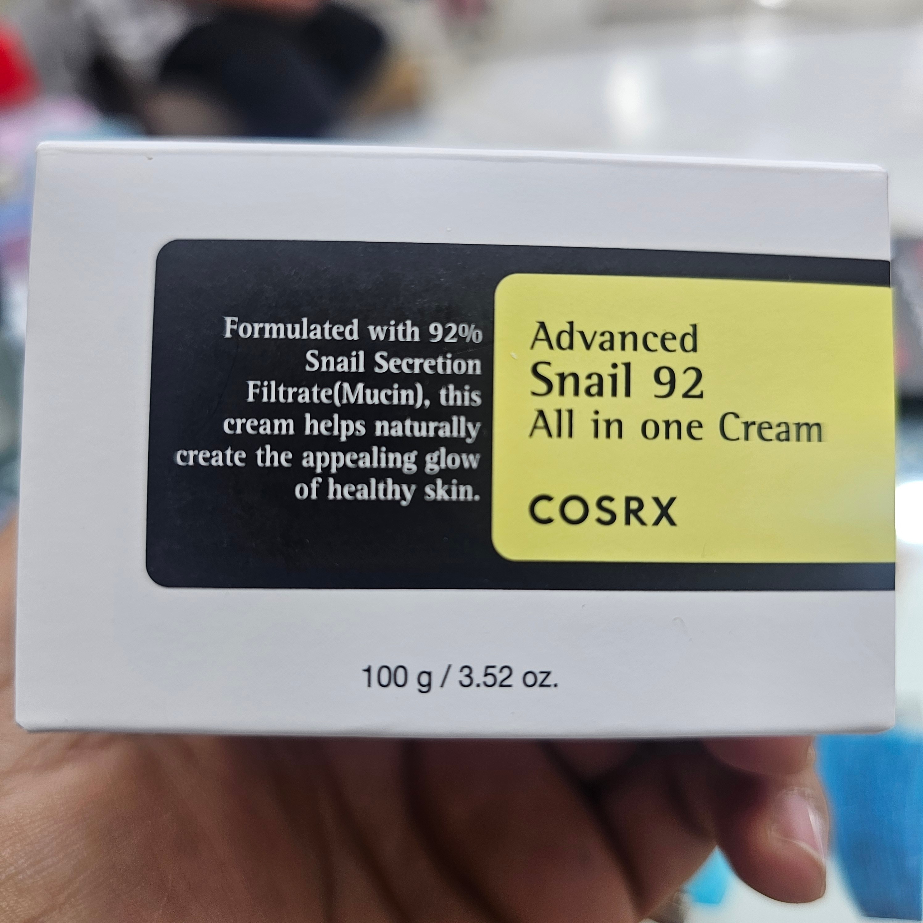 کرم حلزون کزارکس 92 درصد اورجینال به ضمانت COSRX Advanced Snail 92 All in One Cream** آبرسانی و ترمیم عمیق و تقو پوست