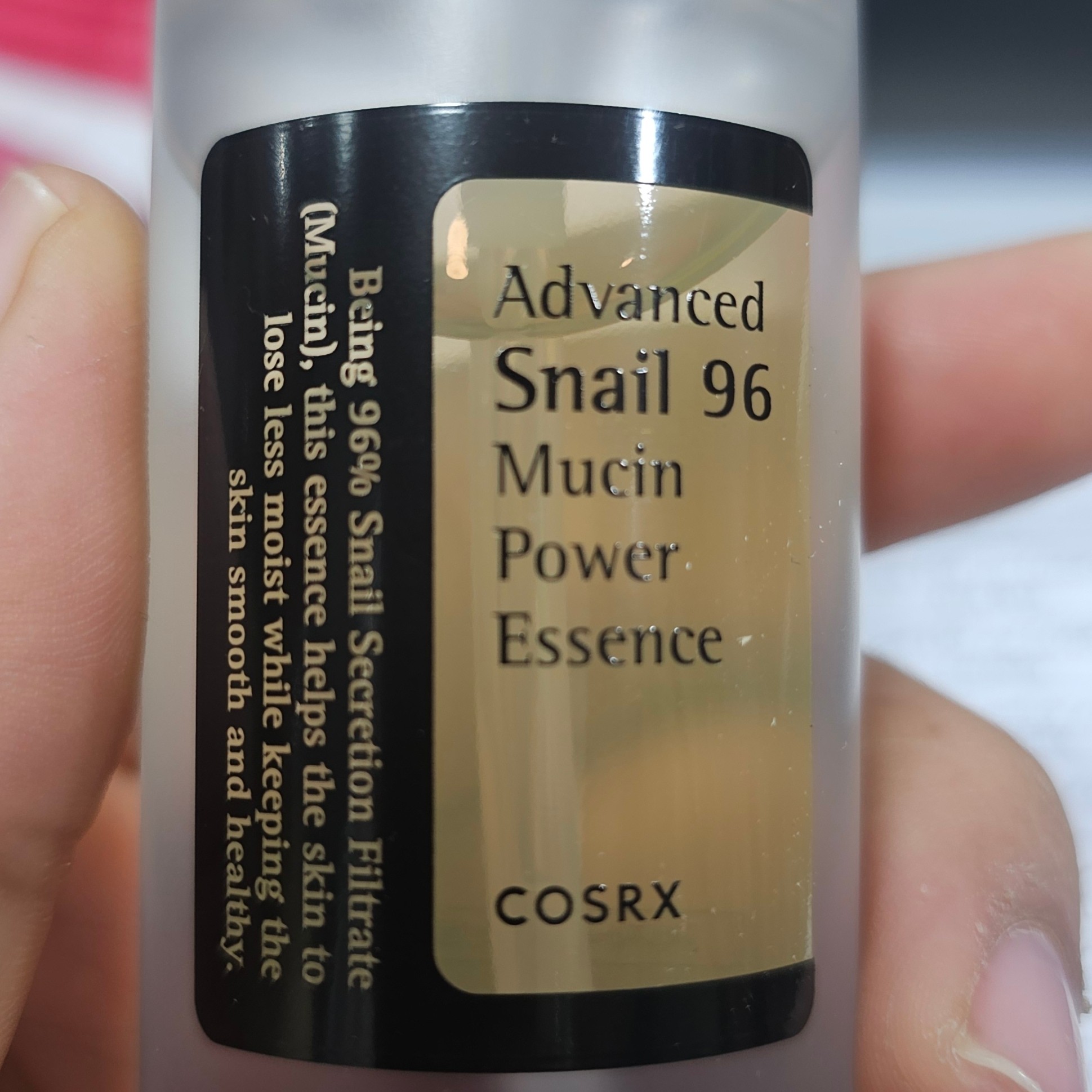 سرم حلزون کزارکس اورجینال به ضمانت COSRX Advanced Snail 96 Mucin Power Essence آبرسانی قوی ترمیم پوست آسیب دیده و جوش