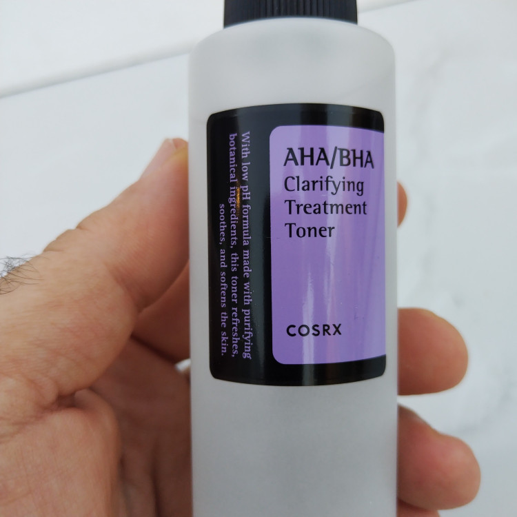 تونر لایه برداری ملایم روزانه AHA/BHA کوزارکس اصلی، پاکسازی منافذ و کنترل چربی، کوچکتر نشان دادن منافذ باز پوست