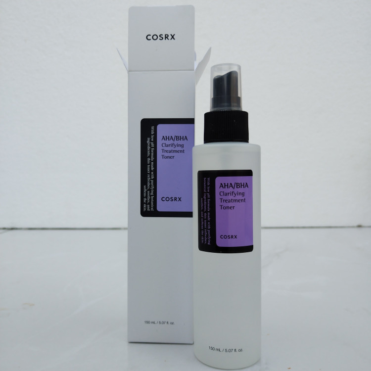 تونر لایه برداری ملایم روزانه AHA/BHA کوزارکس اصلی، پاکسازی منافذ و کنترل چربی، کوچکتر نشان دادن منافذ باز پوست