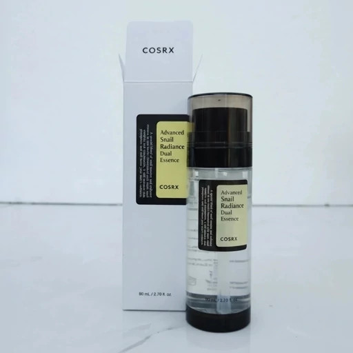 دابل سرم حلزون کوزارکس اصلی به ضمانت اصالت، مدل COSRX Advanced Snail Radiance Dual Essence