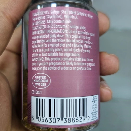 تقویت کننده پوست و سیستم ایمنی بدن و آبرسان قوی رتینول مای ویتامینز اورجینال 90 عددی به ضمانت اورجینال