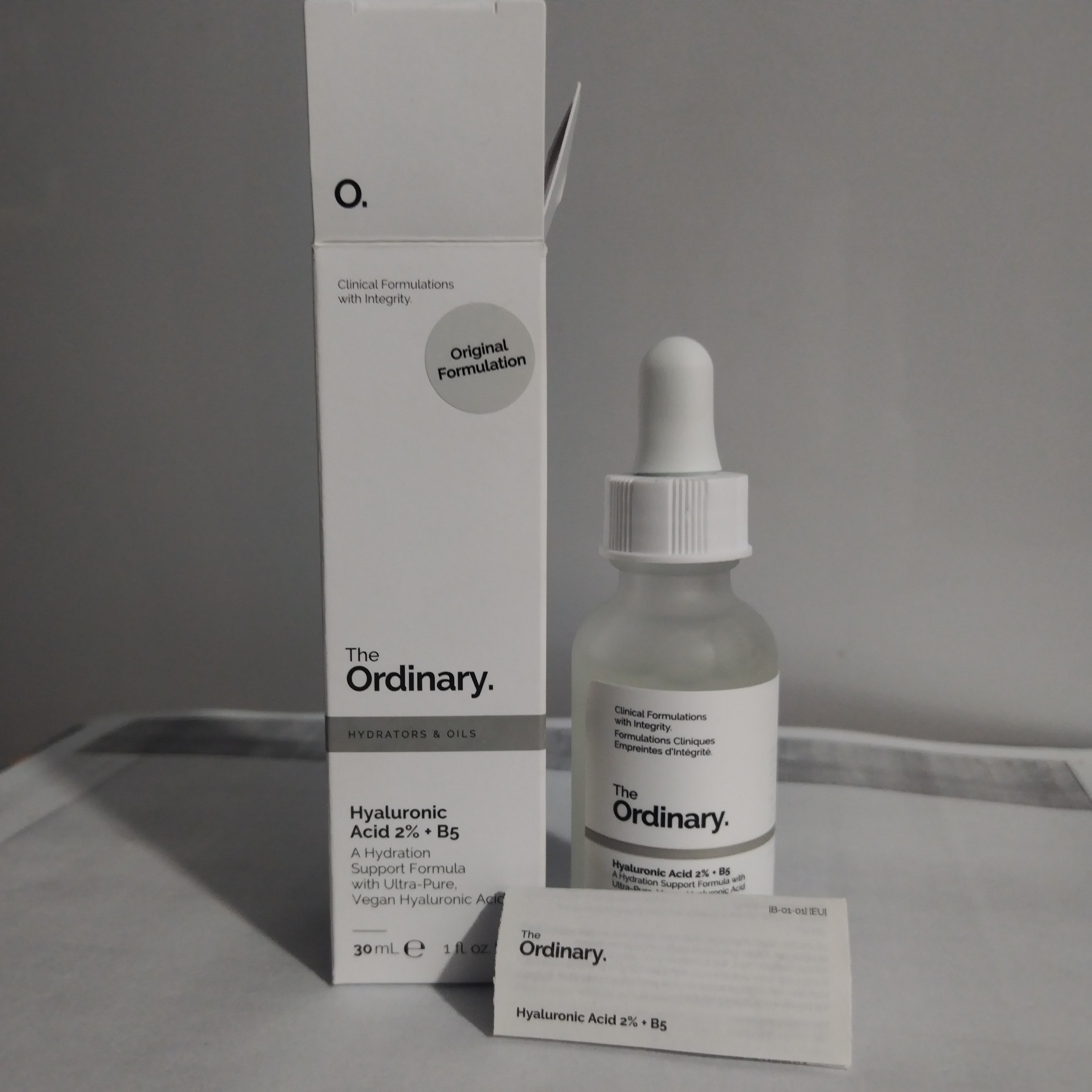 سرم آبرسان هیالورونیک اسیدتخصصی اوردینری اصل به ضمانت اصالت The Ordinary Hyaluronic Acid 2درصد + B5