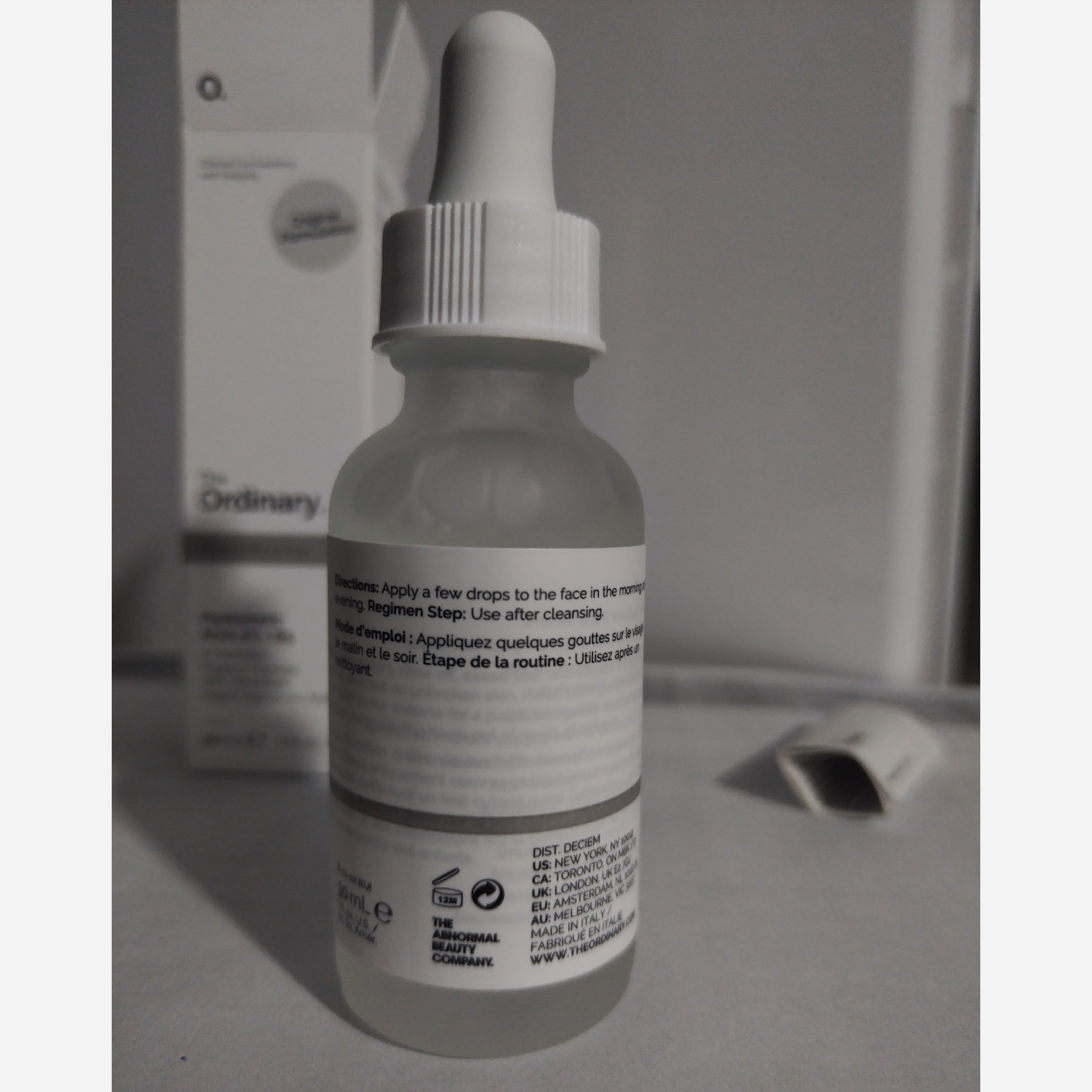 سرم آبرسان هیالورونیک اسیدتخصصی اوردینری اصل به ضمانت اصالت The Ordinary Hyaluronic Acid 2درصد + B5