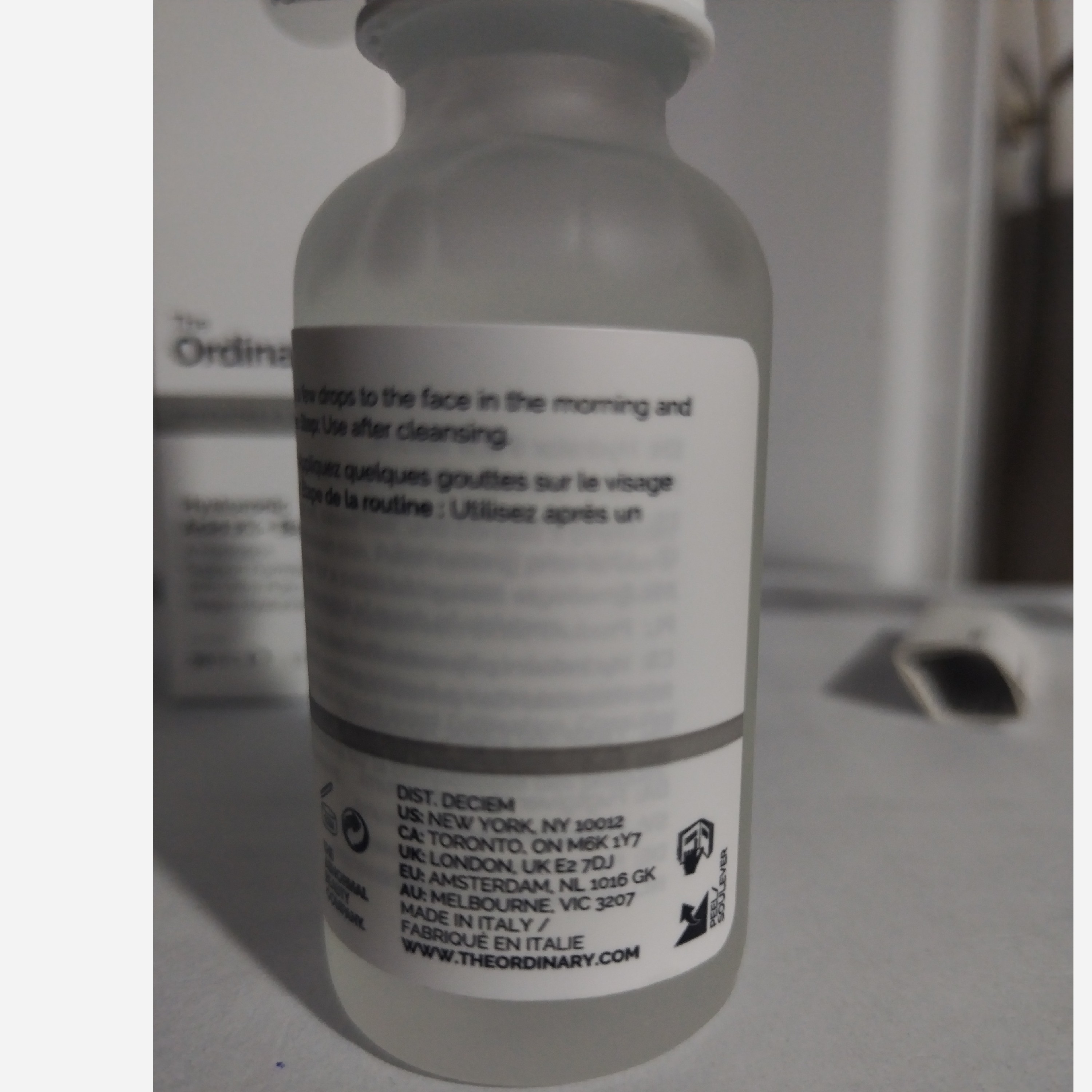سرم آبرسان هیالورونیک اسیدتخصصی اوردینری اصل به ضمانت اصالت The Ordinary Hyaluronic Acid 2درصد + B5