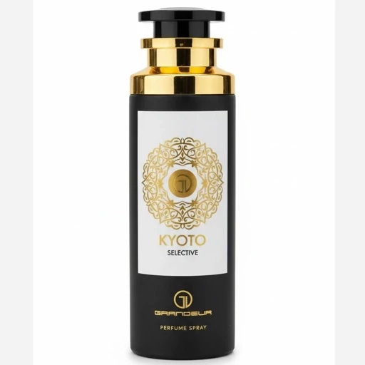 اسپری کیوتو گرندیور رایحه عطر کریکه 200 میل ماندگاری عالی و پخش بو خوب زنانه شیرین و خنک