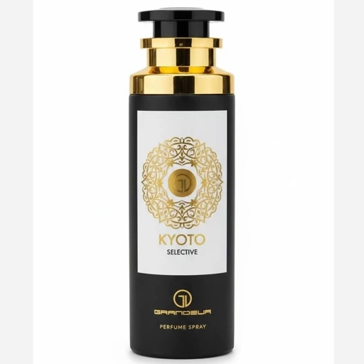 اسپری کیوتو گرندیور رایحه عطر کریکه 200 میل ماندگاری عالی و پخش بو خوب زنانه شیرین و خنک