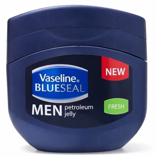 وازلین بلوسیل 100 گرمی مردانه، مناسب پوست خشک Vaseline Blueseal Men Petroleum Jelly