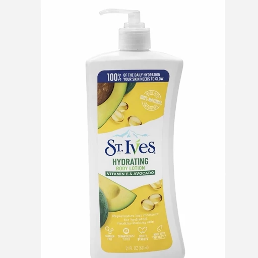 لوسیون بدن آبرسان عصاره آووکادو سینت ایوز 621ml آبرسان و مرطوب کننده و ترمیم کننده پوستهای خشک