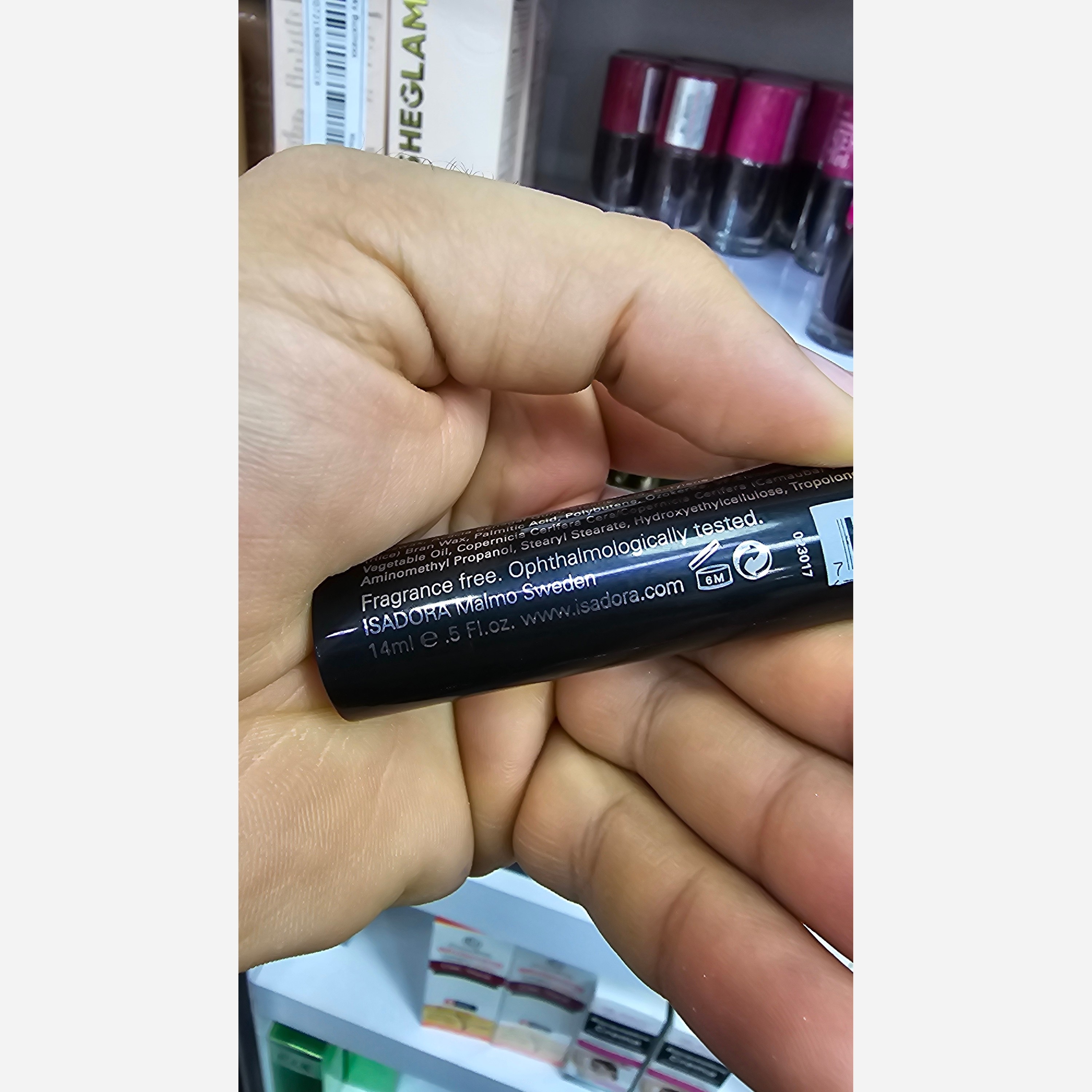 ریمل ایزادورا بنفش بیگ بلد اورجینال حجم دهنده و بلند کننده عالی مژه