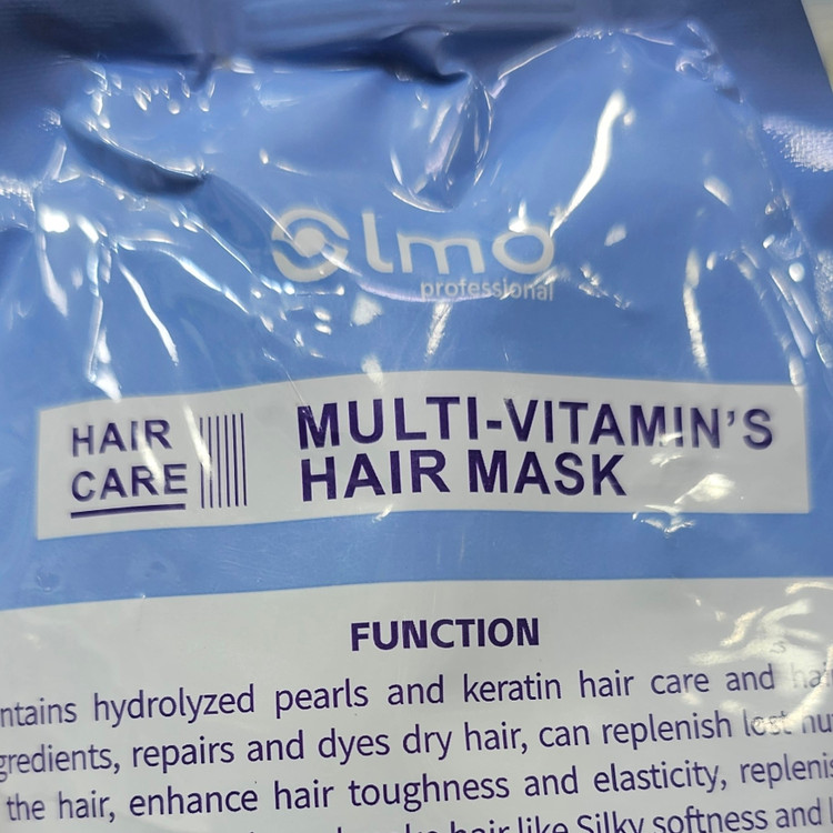 ماسک مو اولمو اسپانیایی اورجینال (Olmo) مدل Multi-Vitamin حجم 500 میلی لیتر دارای پلکس درمانی مو