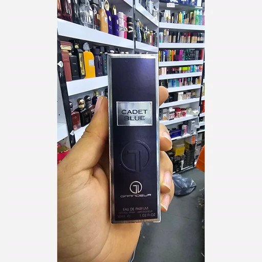 ادکلن 30 میل گرندیور CADET BLUE grandior رایحه بلوچنل مردانه ماندگاری 6 ساعته و پخش بو عالی
