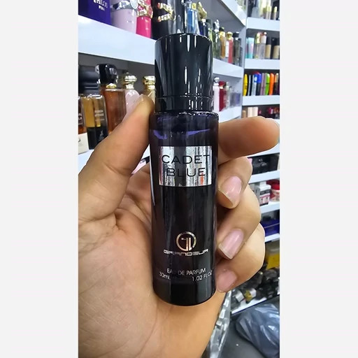 ادکلن 30 میل گرندیور CADET BLUE grandior رایحه بلوچنل مردانه ماندگاری 6 ساعته و پخش بو عالی