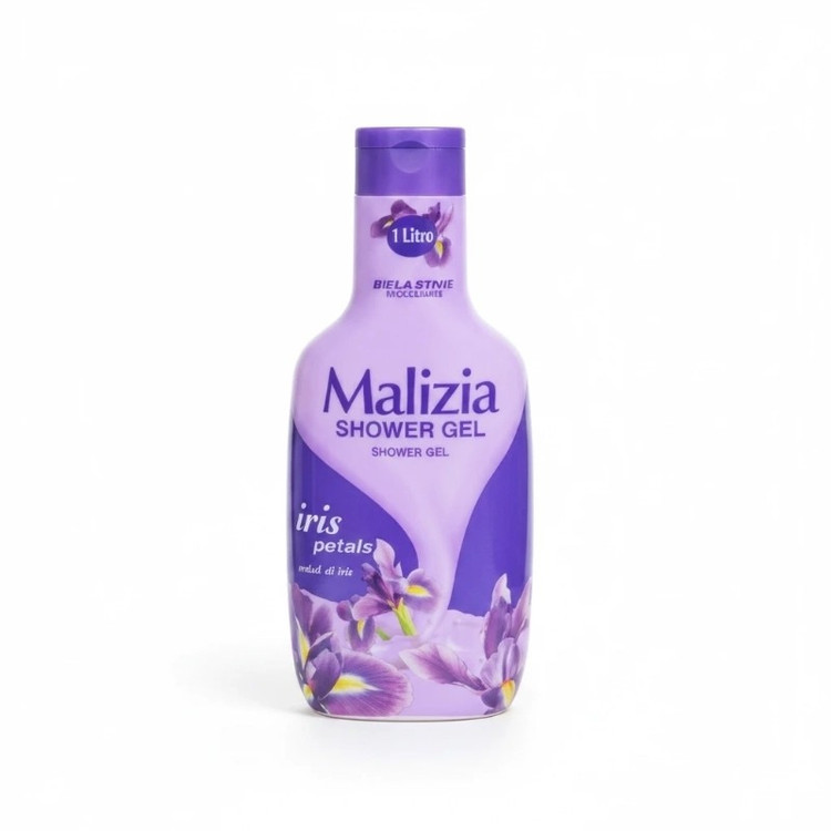 شامپو بدن مالیزیا مدل Iris Petals اورجینال نوازشگر گلهای زنبق حجم 1000 میل ساخت ایتالیا