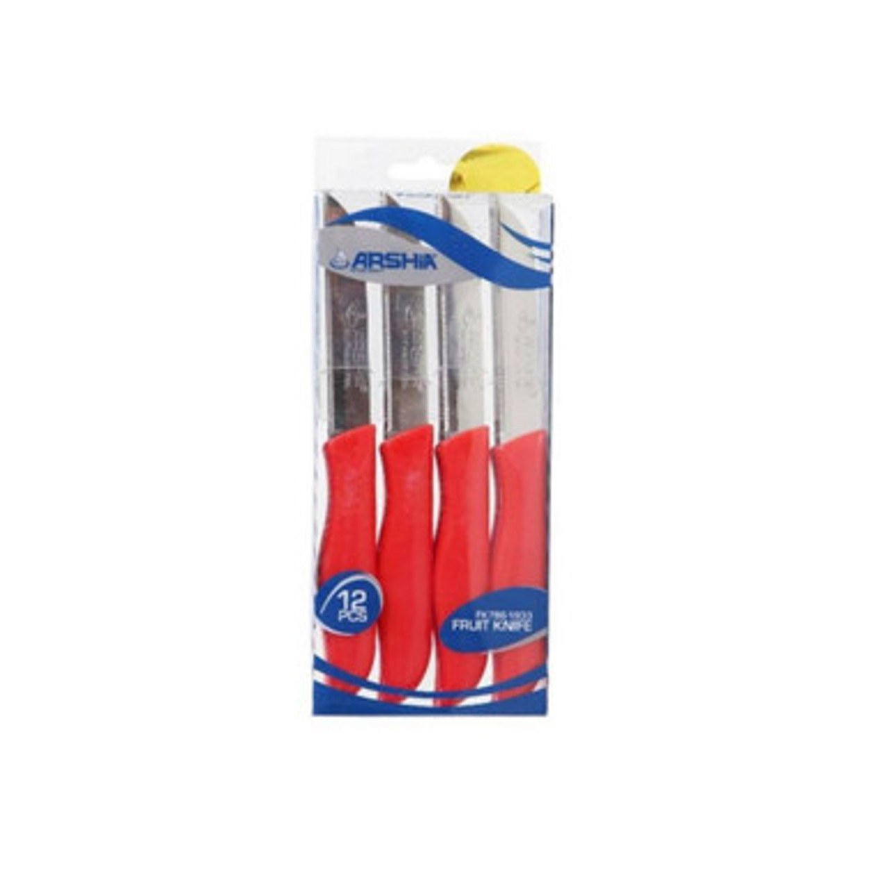 کارد میوه خوری 12عددی استیل ضد زنگ عرشیا مدلFK786-1934