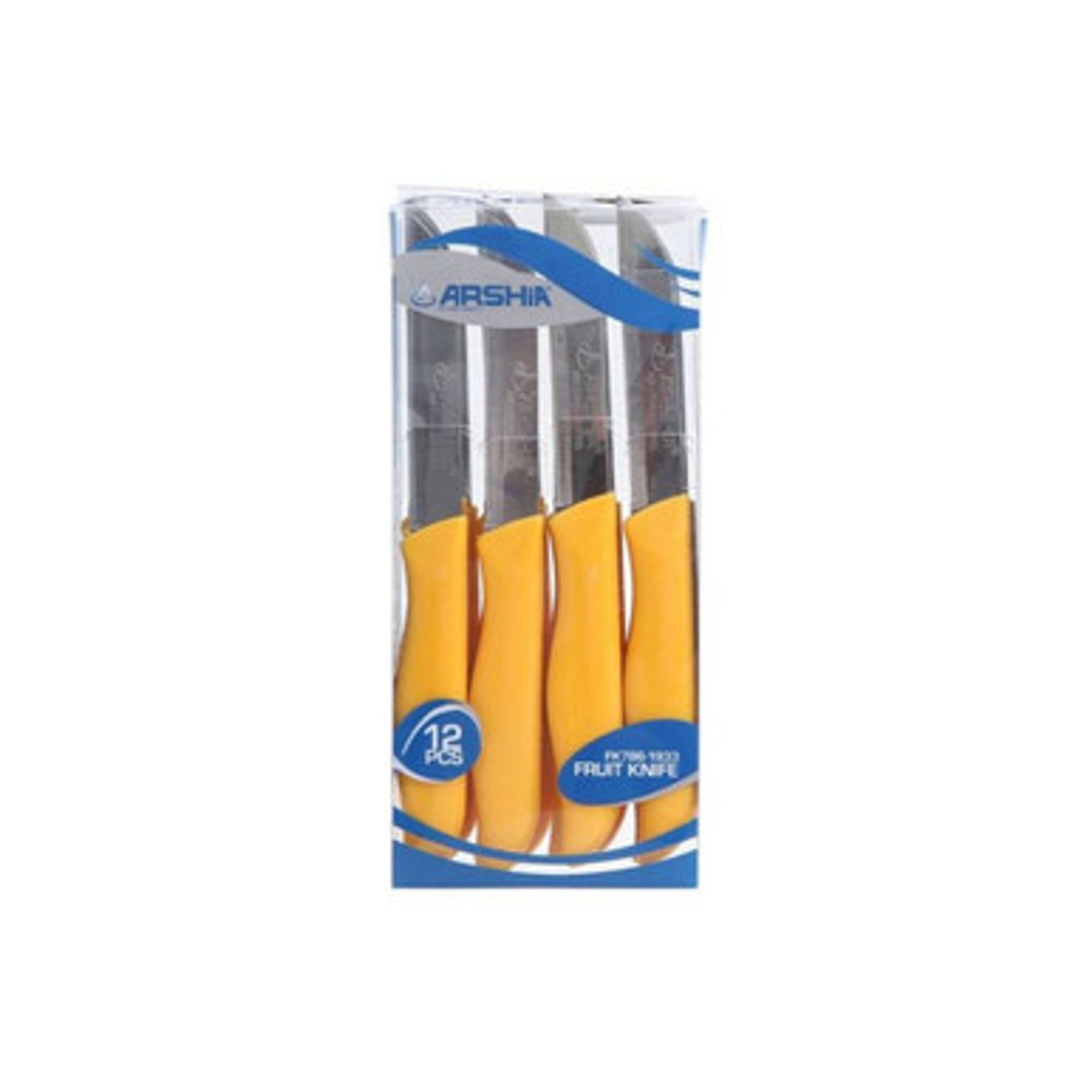 کارد میوه خوری 12عددی استیل ضد زنگ عرشیا مدلFK786-1934