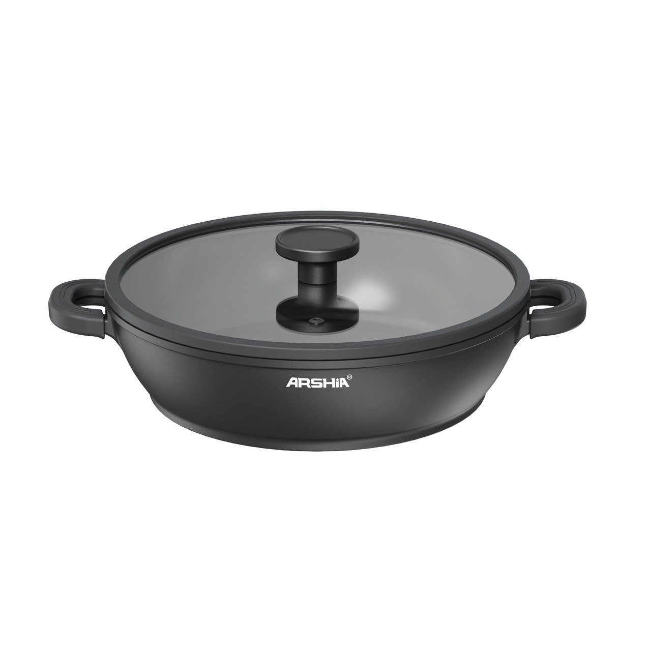 ماهیتابه دو دسته 32سانت چدن عرشیا مدلCO180-3738