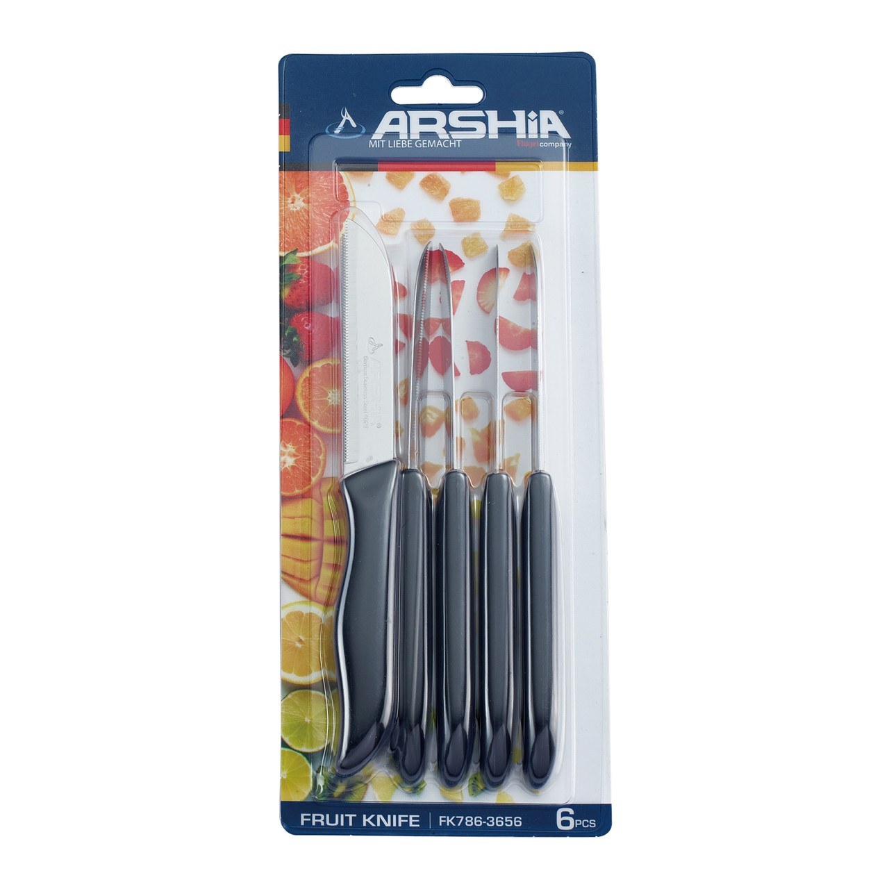 سرویس چاقوی میوه خوری 6 تکه عرشیا مدلFK786-3656