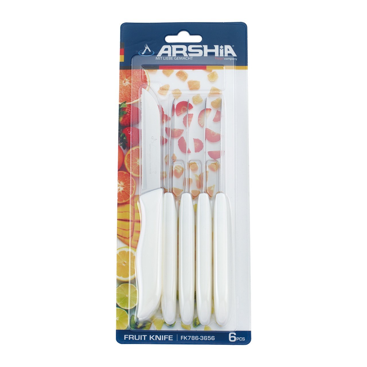 سرویس چاقوی میوه خوری 6 تکه عرشیا مدلFK786-3656
