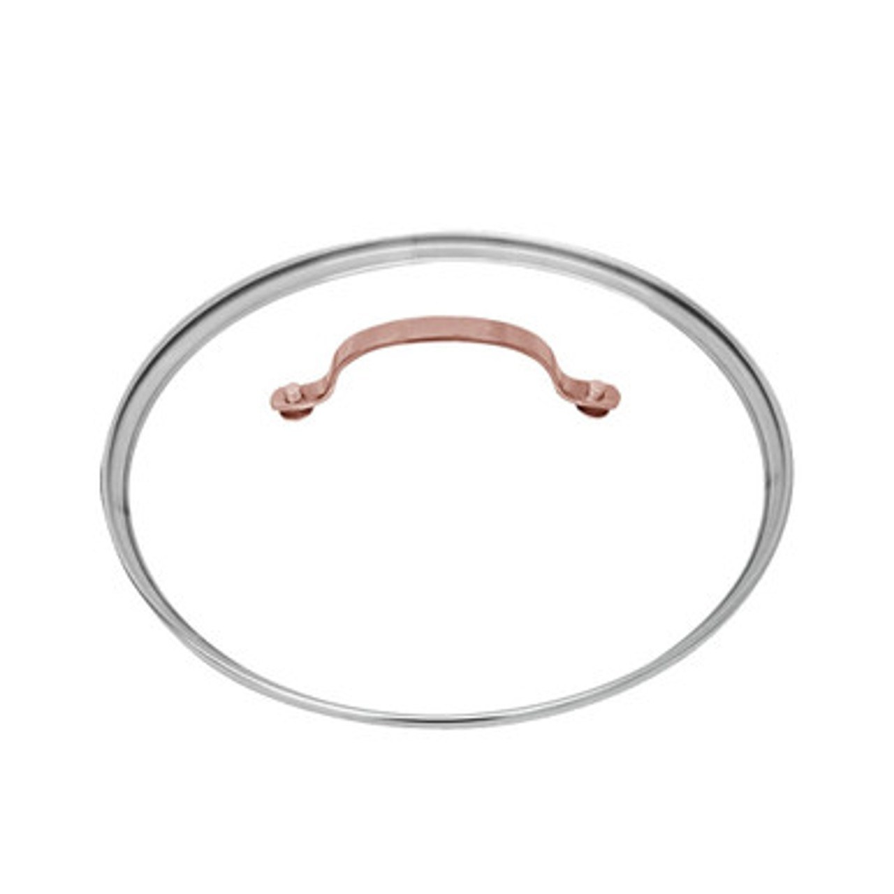 ماهیتابه دو دسته 30سانت استیل دسته رزگلد عرشیا مدلSS014-3312