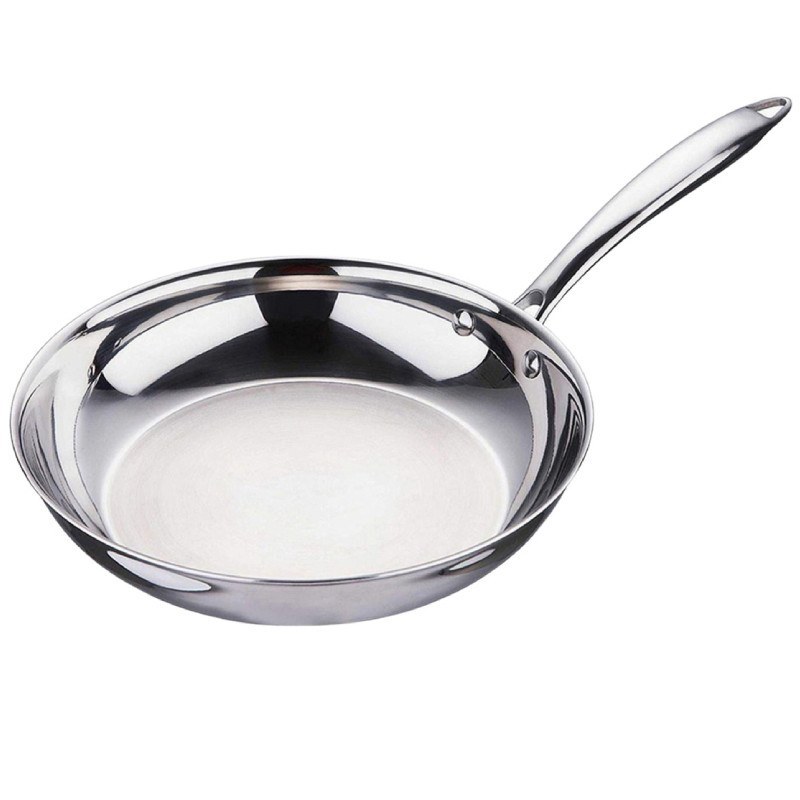 ماهی تابه تک دسته استیل 20 سانتی عرشیا مدل SS160-3563