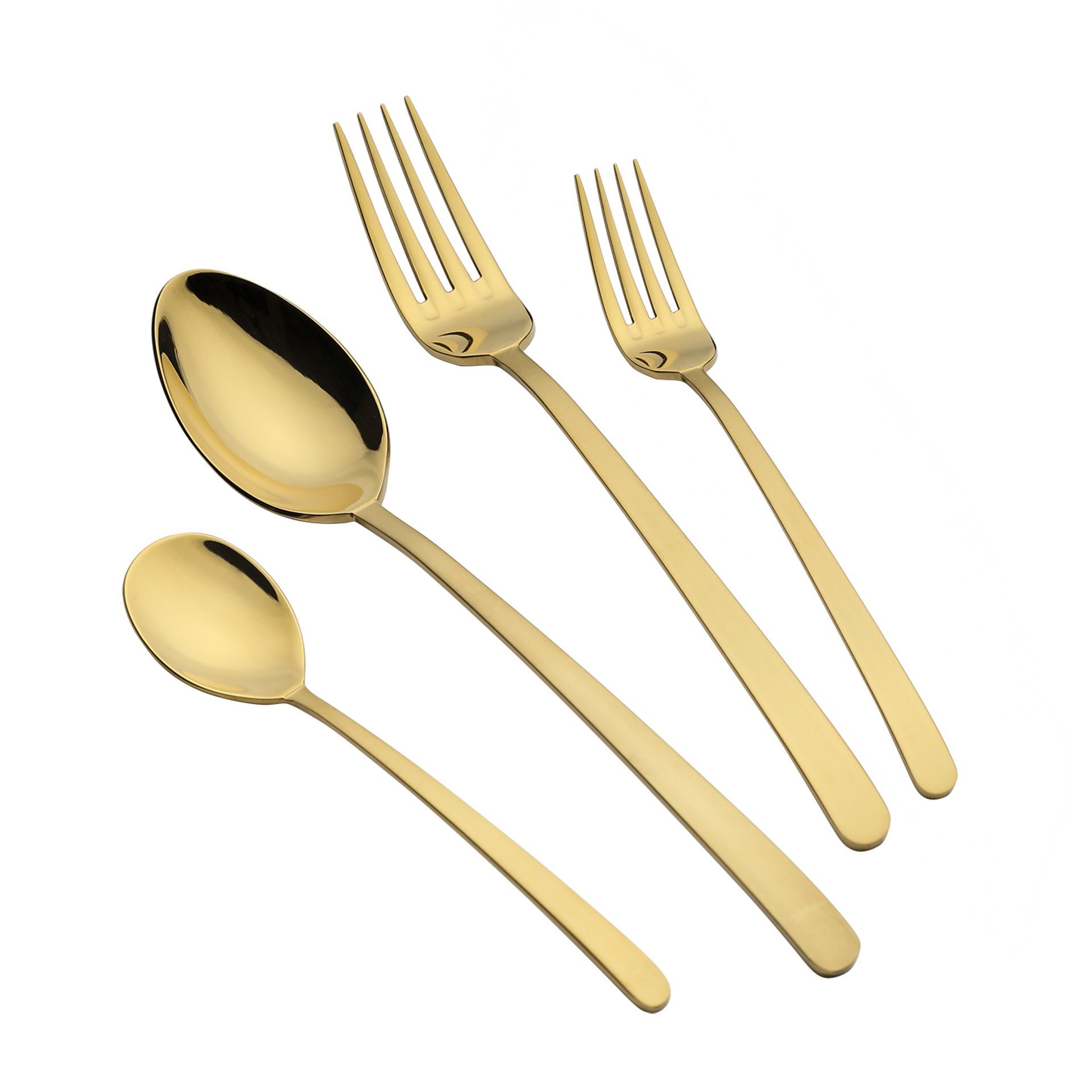 سرویس قاشق و چنگال 12نفره 48 تکه عرشیا مدلTM548GS-3474