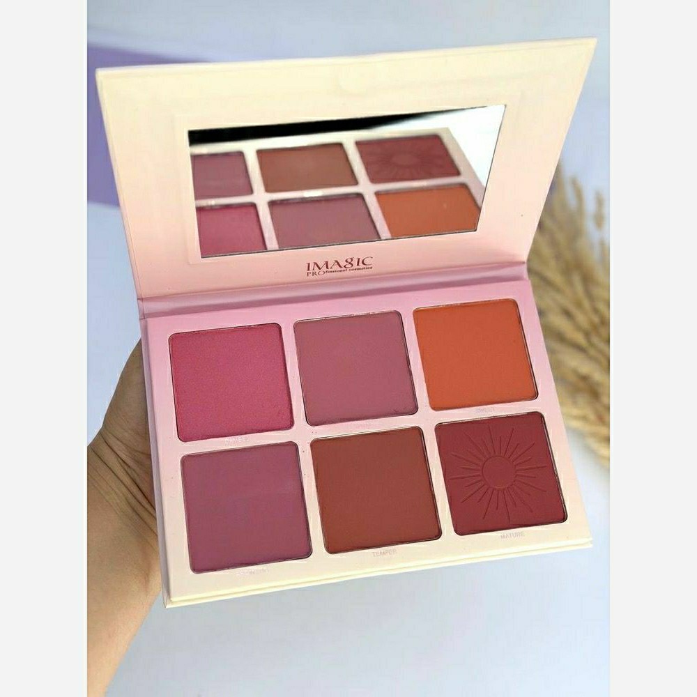 رژگونه 6 رنگ مجیک