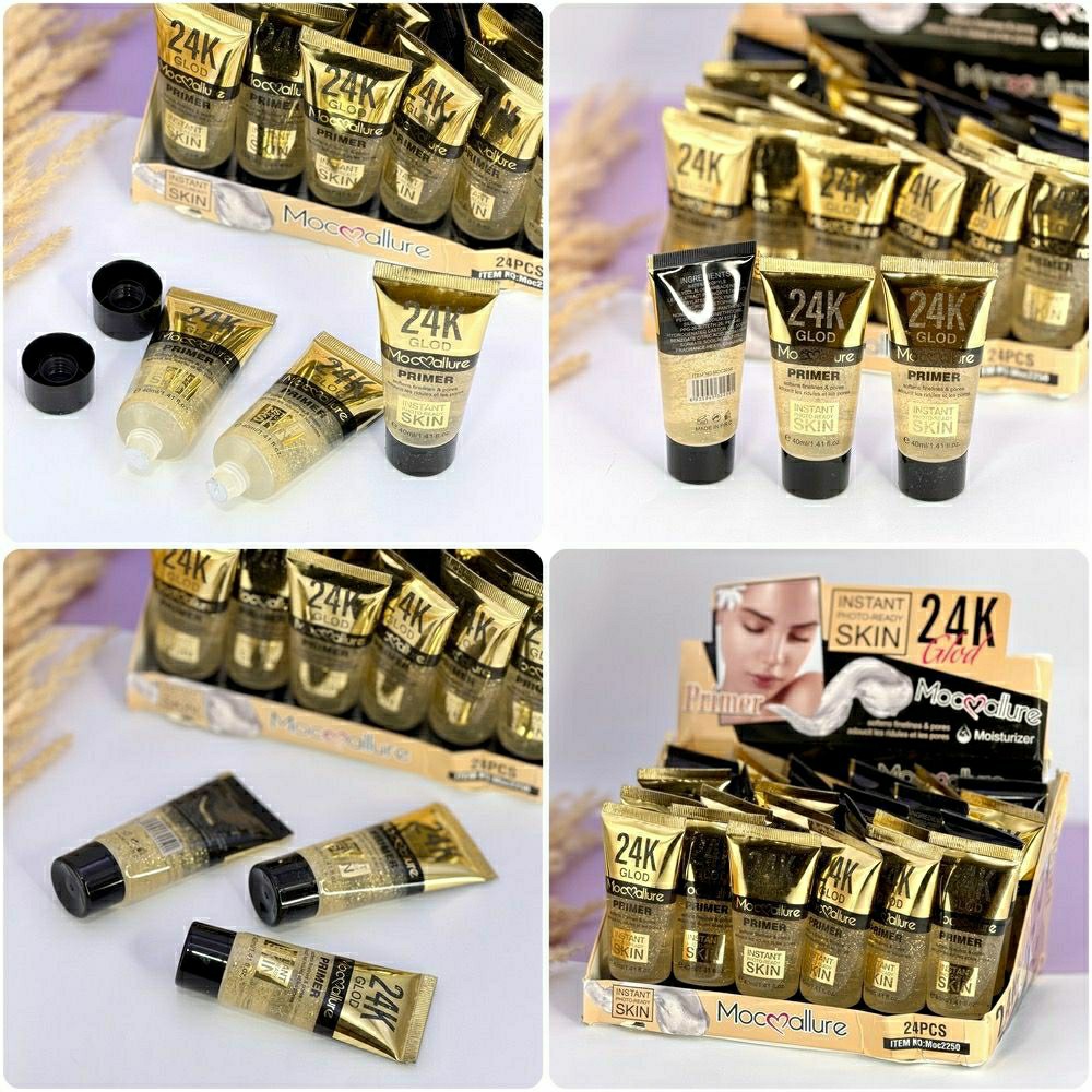 پرایمر طلا 24k گلد شاین دار مکالر