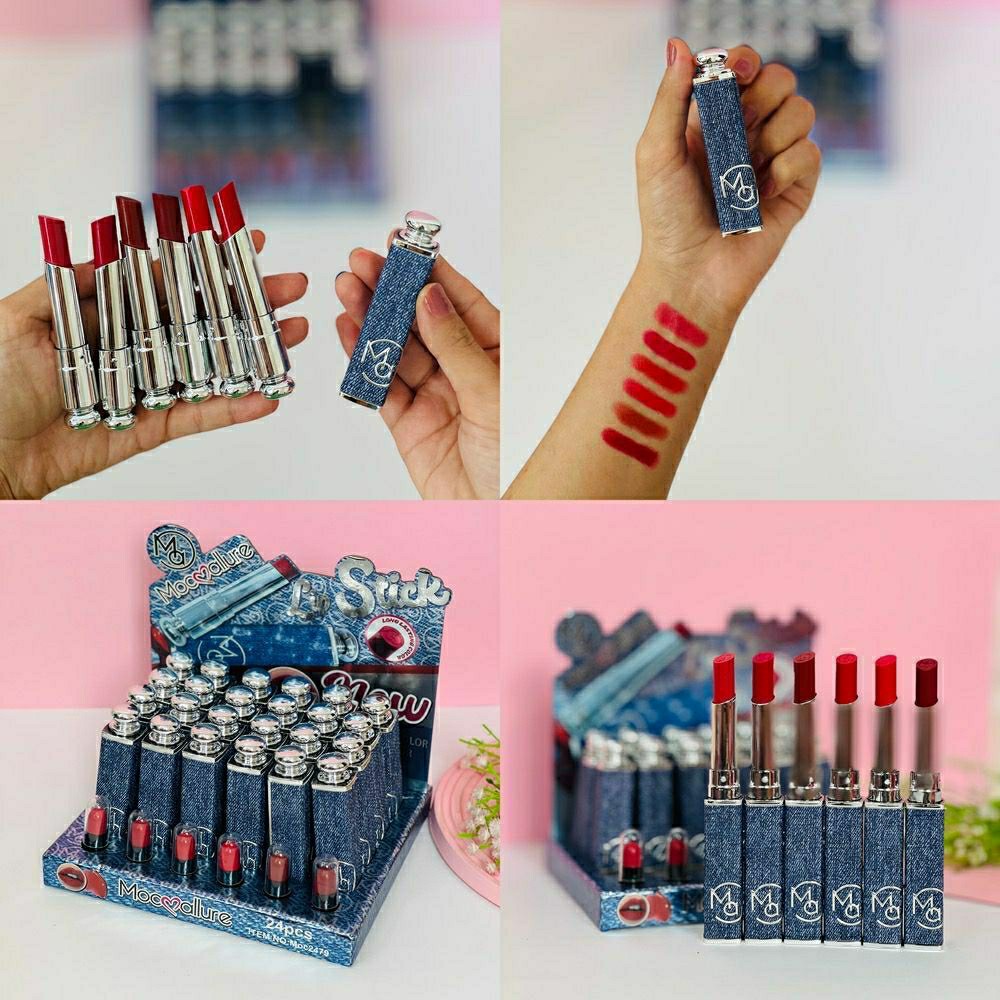رژلب جامد 24 ساعته تستردار طرح دیور