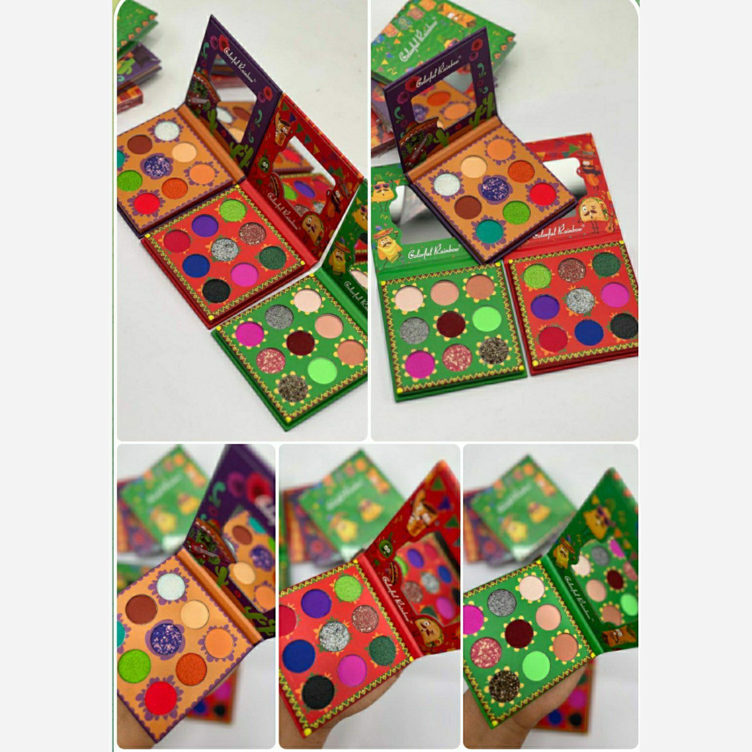 سایه 9 رنگ گوگولی