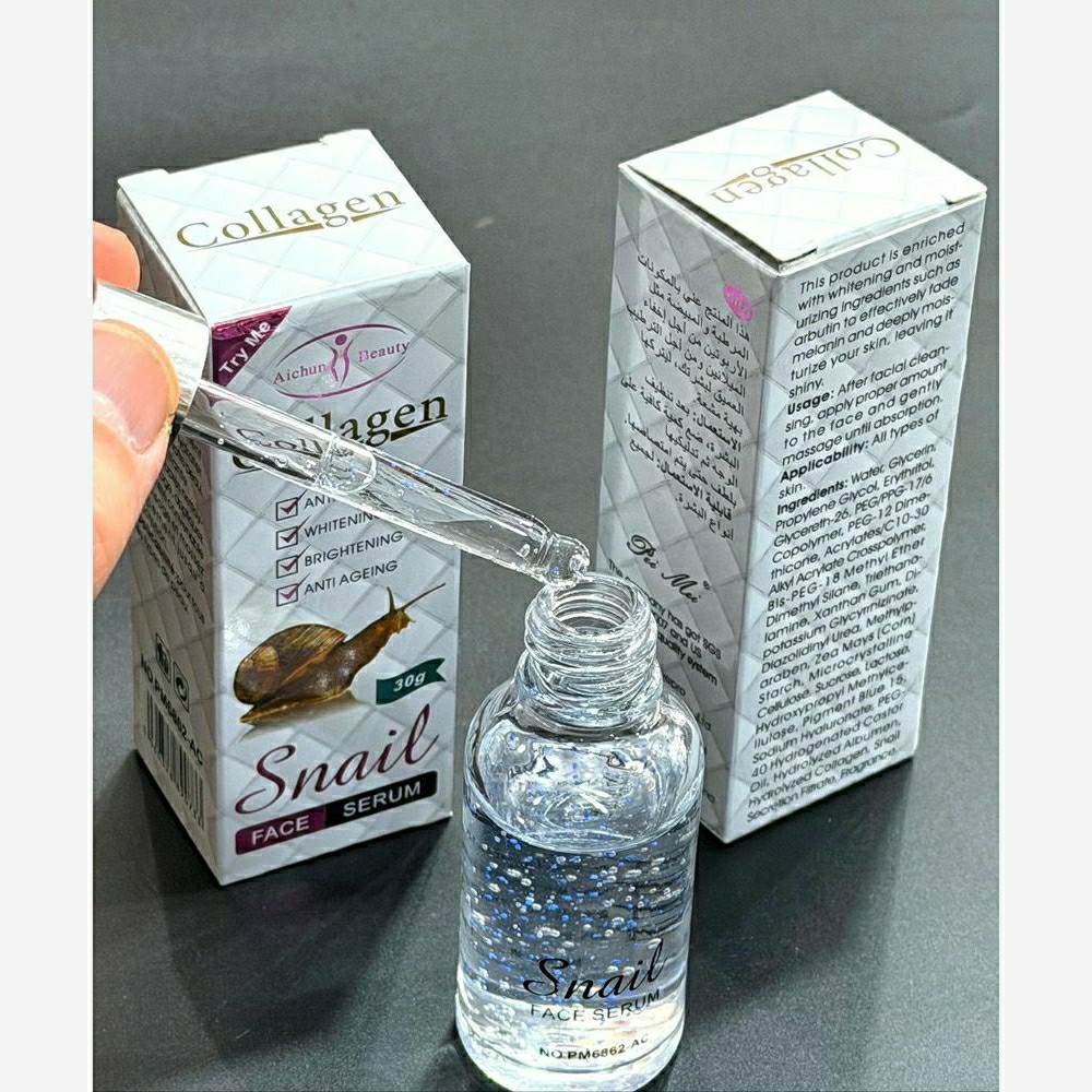 سرم کلاژن چهار کاره حلزون