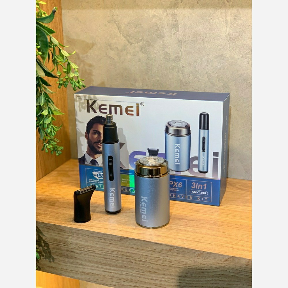 پک دوتای شیور مسافرتی وجیبی