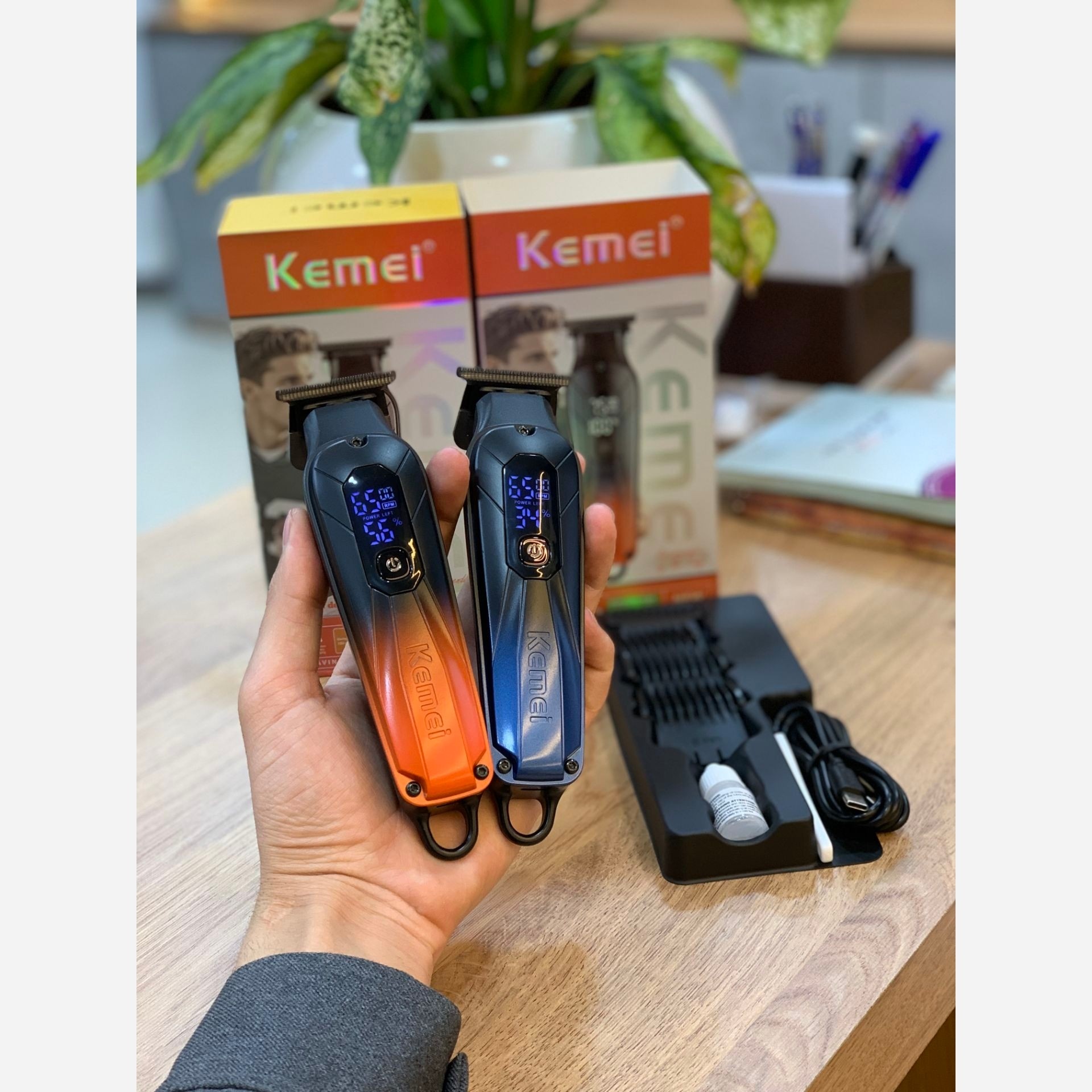 خط زن صفر زن موتور 7500 kemei