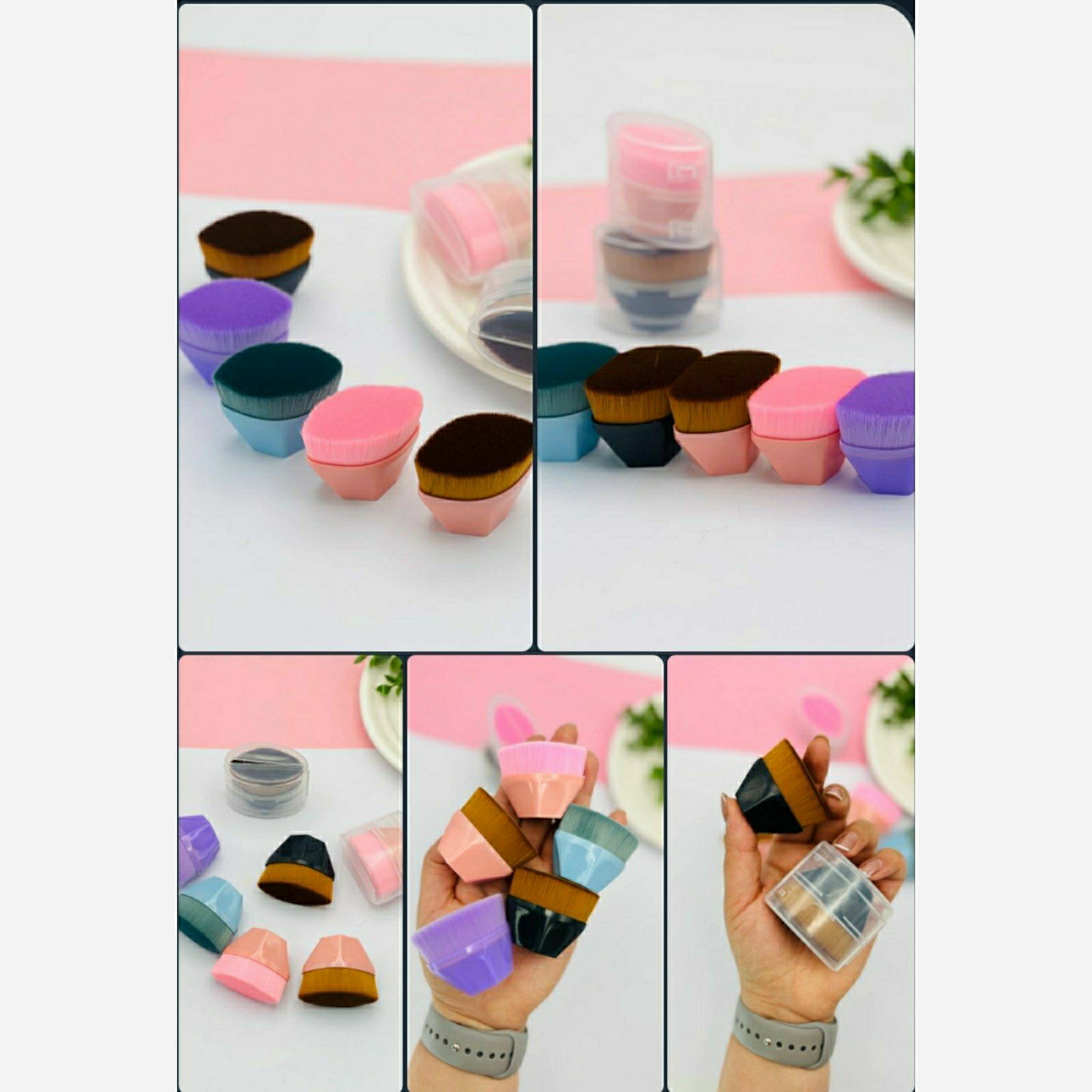 براش پهن کرم پودر