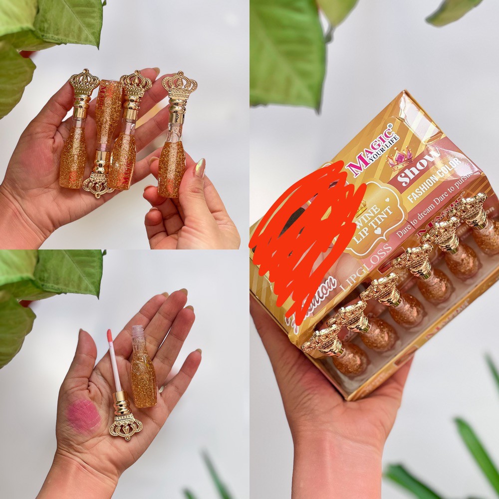 برق لب حرارتی تاج زرد مجیک