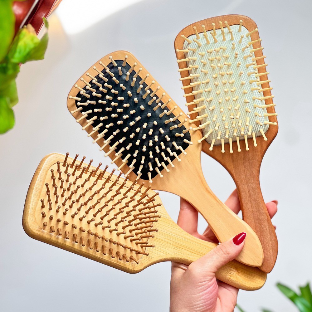 برس چوبی مربعی