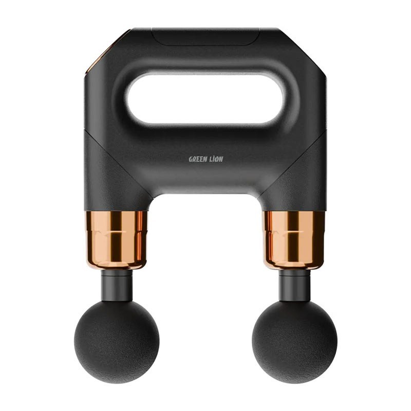 ماساژور دو سر گرین لاین Green Lion Vibe pro Dual head massage gun GNVDUMSGUNBK