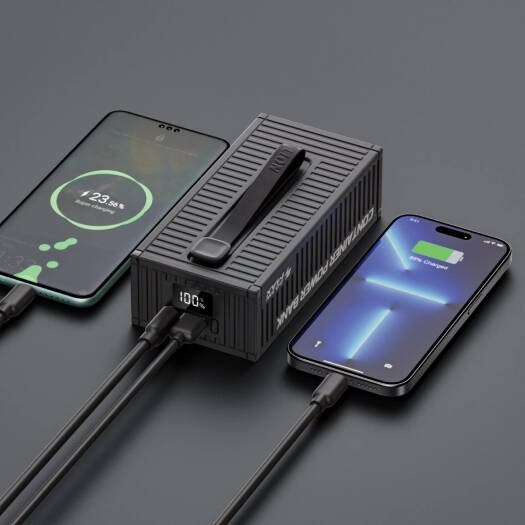 پاوربانک 20000 میلی آمپر 20 وات گرین لاین Green Lion Container 20000mAh Power Bank GNCOTPXPB20BK