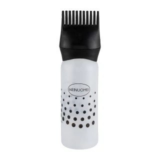 بطری شانه دار اپلیکاتور روغن تراپی مو