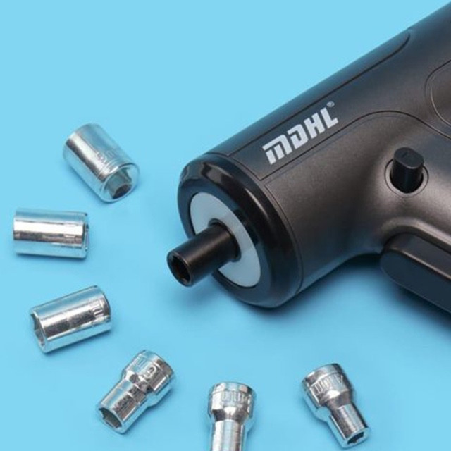 پیچ گوشتی برقی شارژی MDHL مدل MD-8728 ست کامل 29 تکه با باتری 2000 میلیآمپرساعت و شارژ Type-C