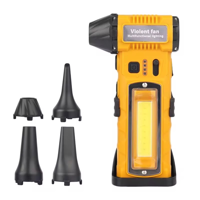 جت فن F020 وایولنت دمنده پرقدرت ، چراغ قوه COB، شارژر تایپ C و سری های کاربردی