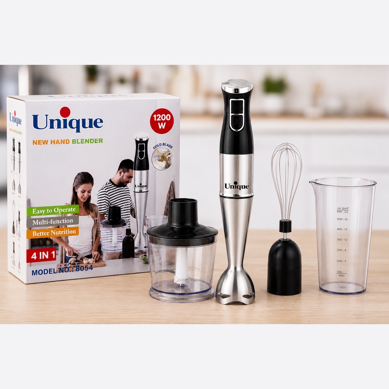 گوشت کوب برقی 4 کاره یونیک 1200 وات