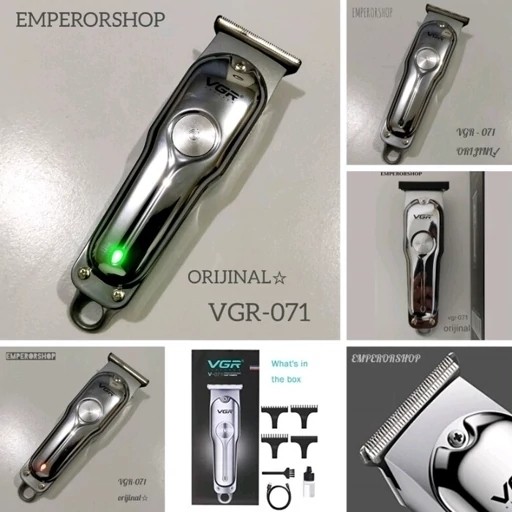 ماشین اصلاح سر و صورت VGR-071 اصلی ریش تراش خط زن و سایه زن وی جی ارvgr071 اصل