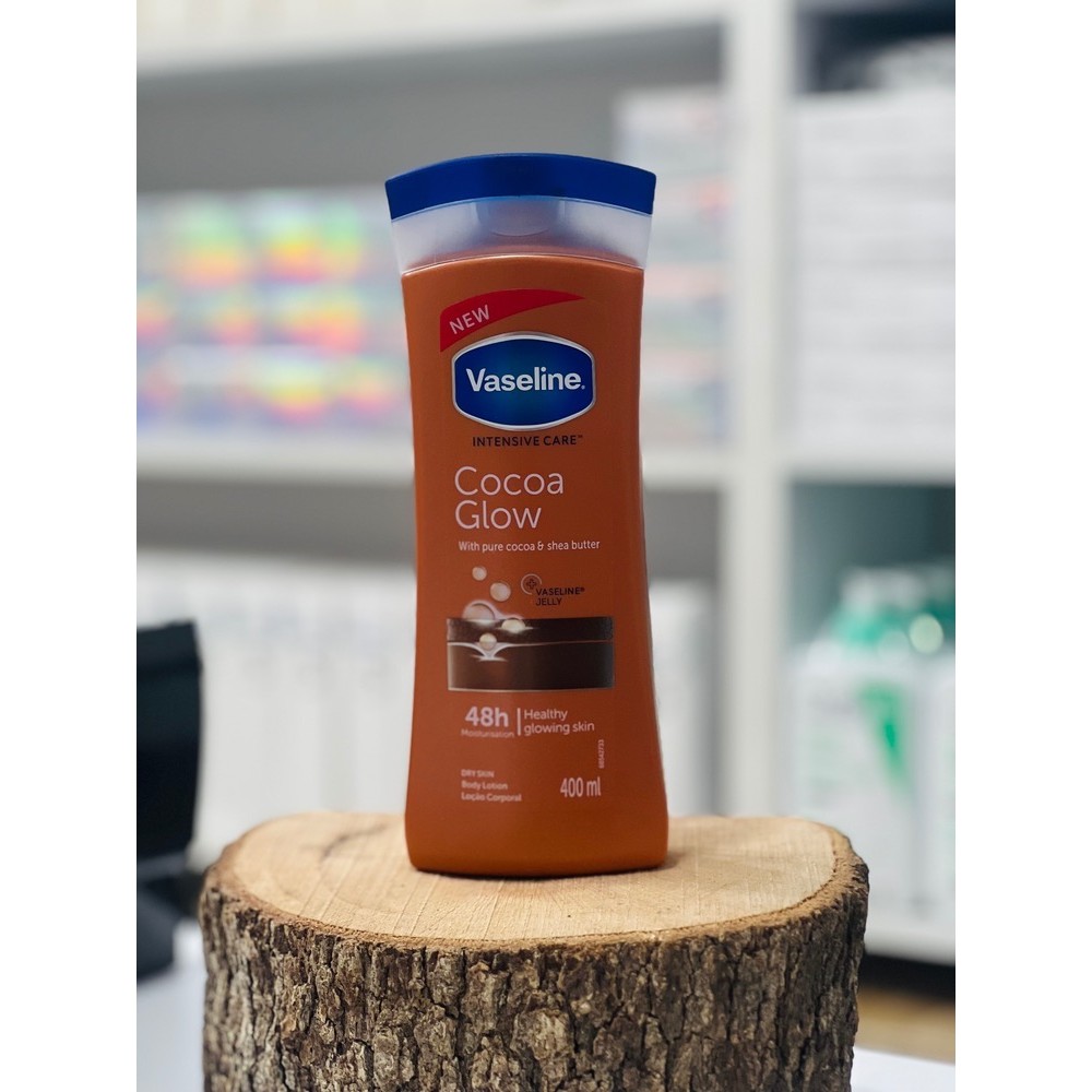 لوسیون بدن وازلین کاکائو VASELINE COCOA GLOW اصل