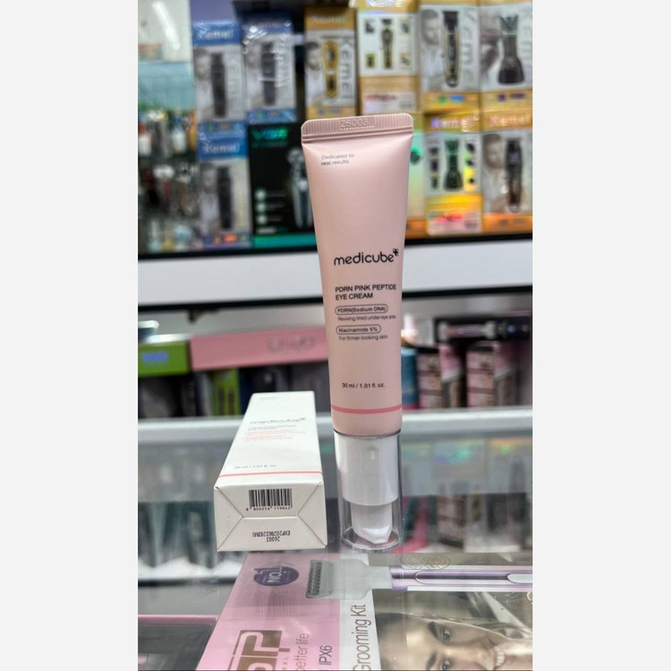 کرم دورچشم ضدچروک و روشن کننده پپتاید مدی کیوبPDRN Pink