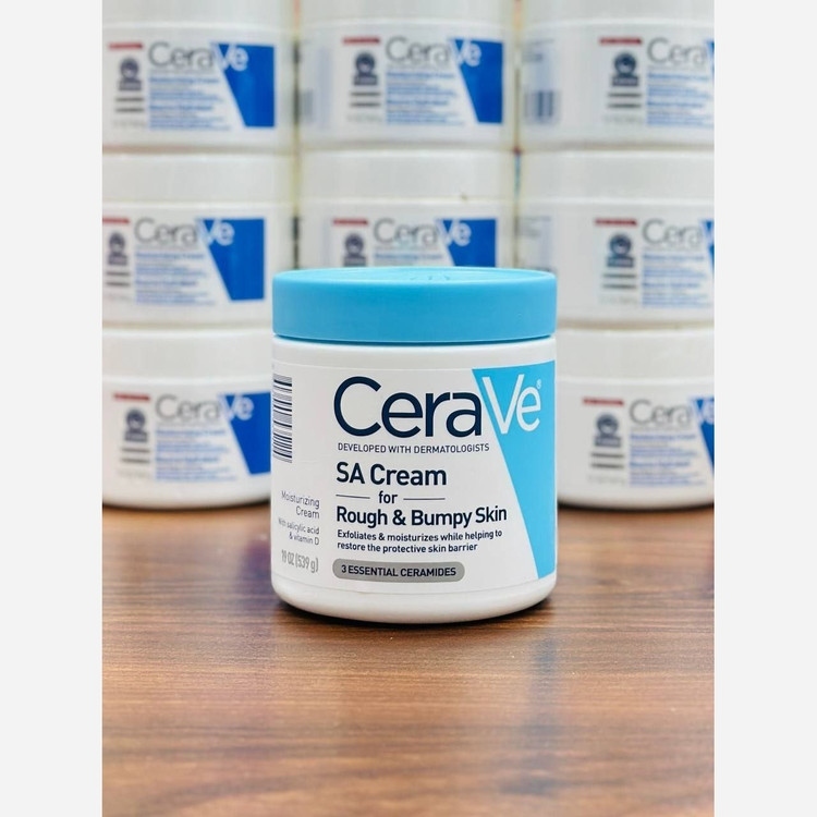 کرم مرطوب کننده کاسه ای cerave مدل sa cream 539 گرم