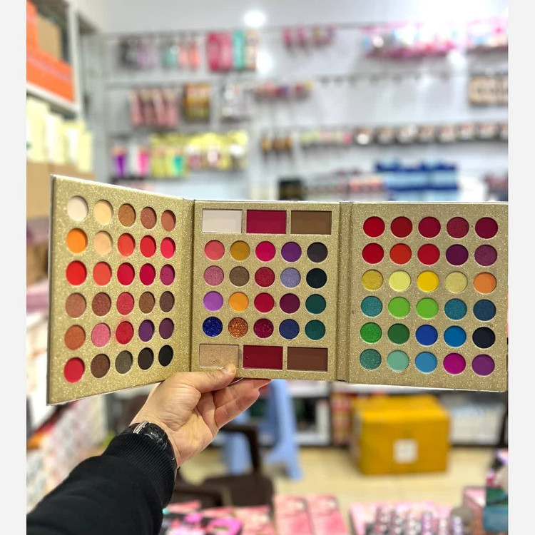 پالت سایه بزرگ80رنگ جدیدمدل کتابی(پرتی آو ست)