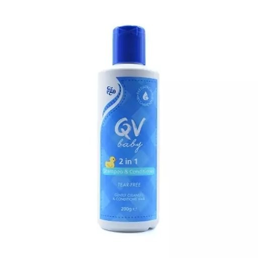 شامپو سر و بدن 200 میلیلیتر کیو وی QV