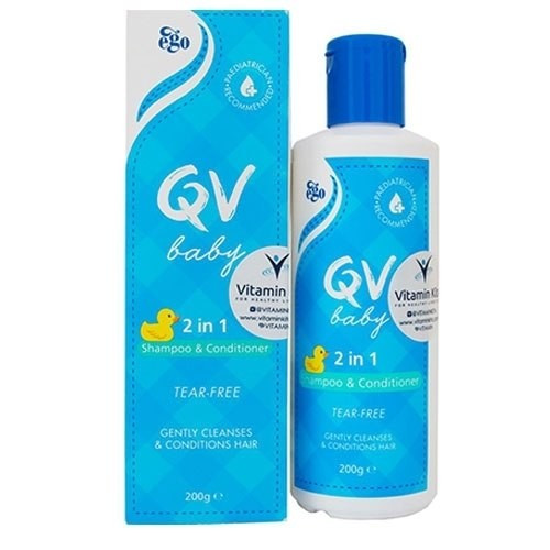 شامپو سر و بدن 200 میلیلیتر کیو وی QV